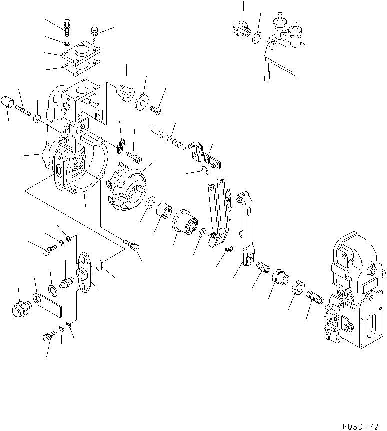 Регулятор в сборе DK105404-5430 KOMATSU