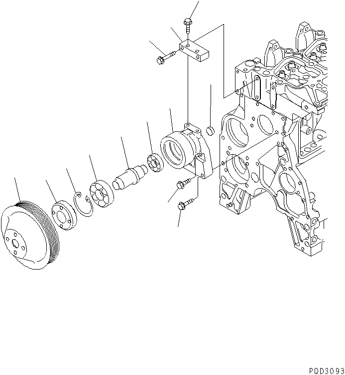 Шарикоподшипник 06047-06207 KOMATSU