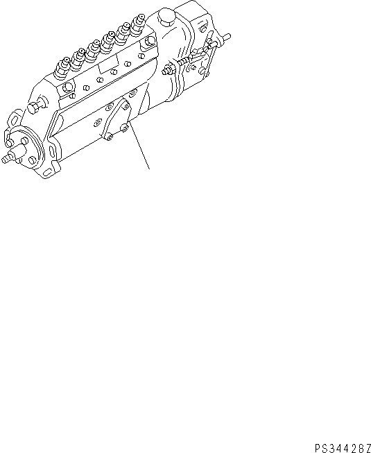 Топливный насос высокого давления в сборе 6735-71-1120 KOMATSU