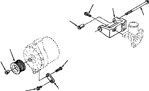 SPACER, MOUNTING 6731-82-6120 KOMATSU