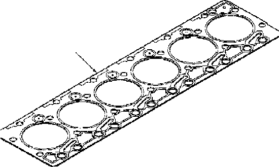GASKET, CYLINDER HEAD \0\6735-11-1811 KOMATSU