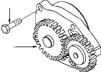 Насос \0\6731-51-1110 KOMATSU