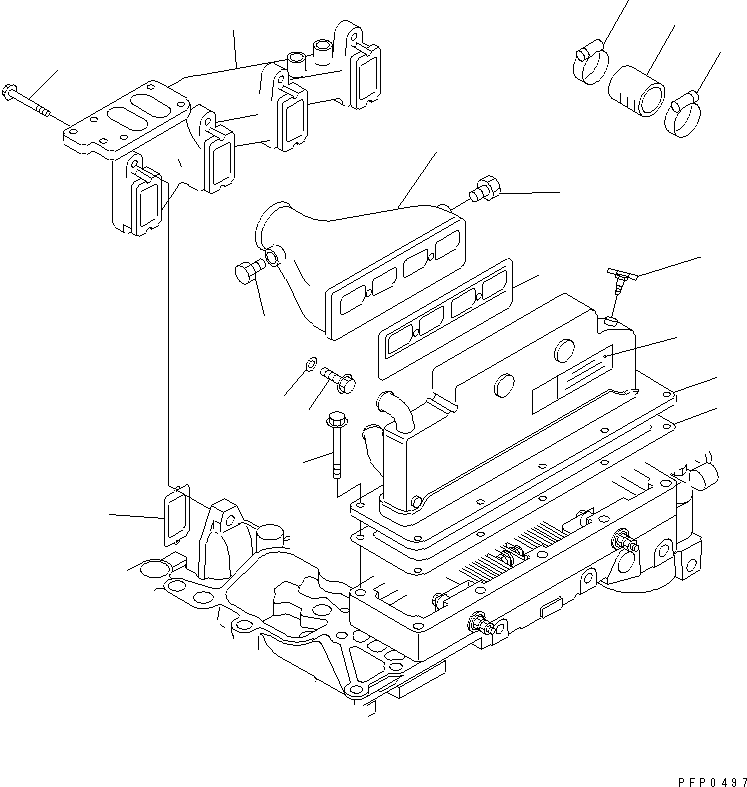 Прокладка 6733-11-4520 KOMATSU
