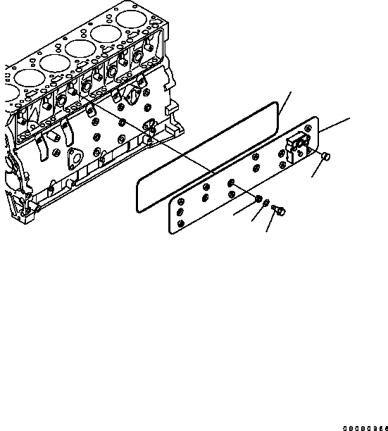 Пробка 6736-23-6110 KOMATSU