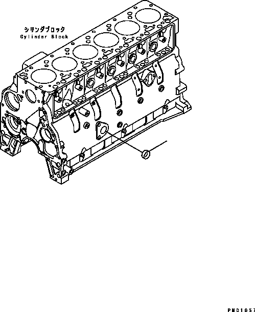 Пробка 6732-21-1840 KOMATSU