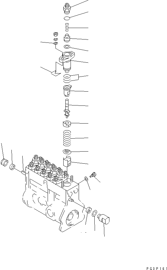 Корпус в сборе (ND090100-8380) KOMATSU