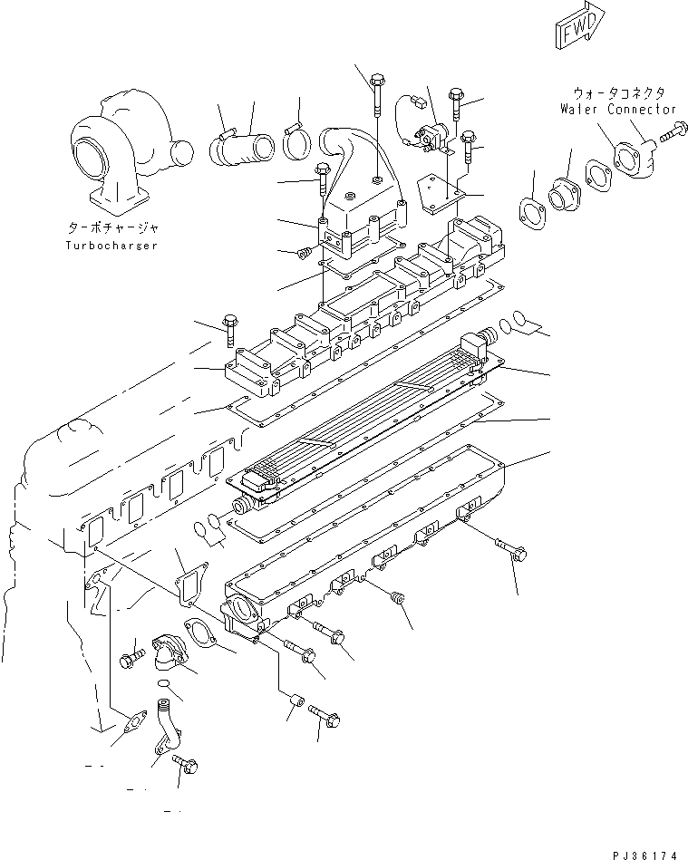 Прокладка (k1) \0\6222-11-4710 KOMATSU