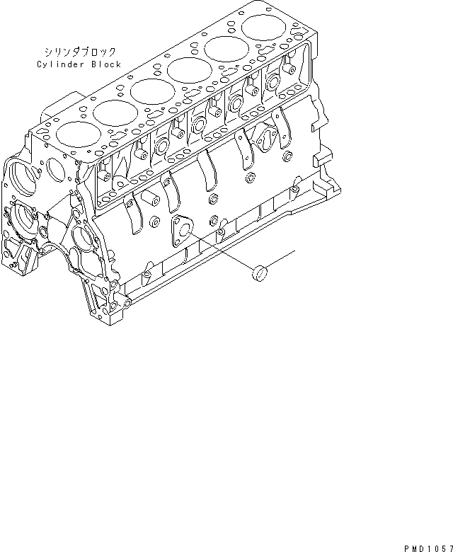 Пробка 6731-21-1930 KOMATSU