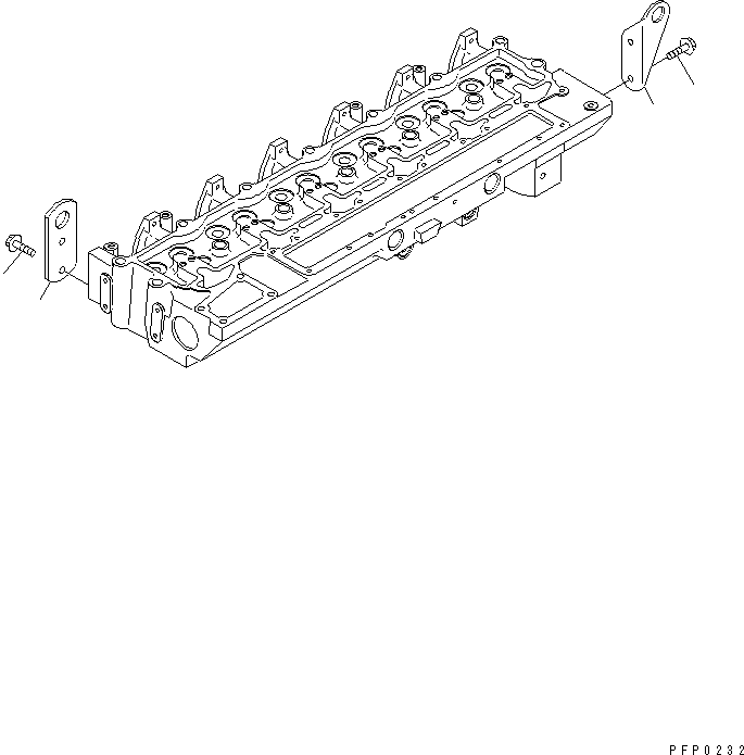 Болт 1240210H1 KOMATSU