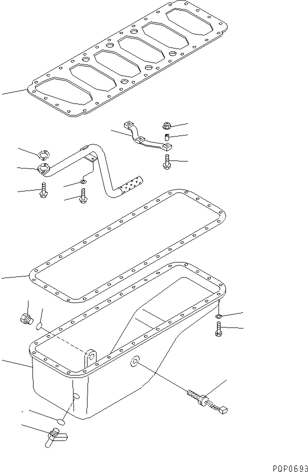 CONNECTION,OIL SUCTION 1304896H1 KOMATSU