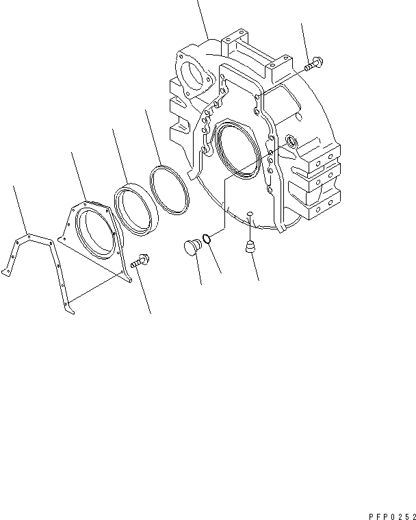 Уплотнительное кольцо 1240375H1 KOMATSU