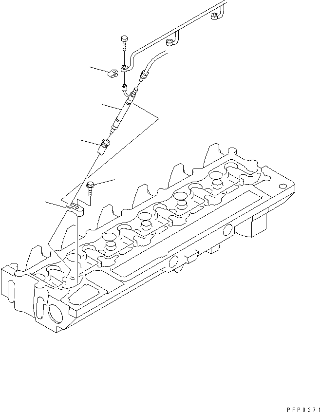 INJECTOR ASS'Y 1304899H1 KOMATSU