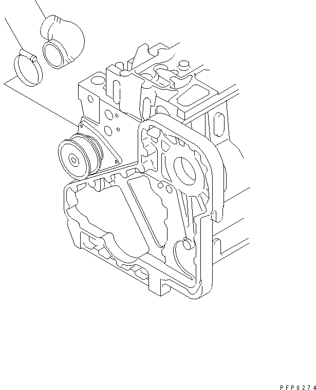 HOSE,ELBOW 1241224H2 KOMATSU
