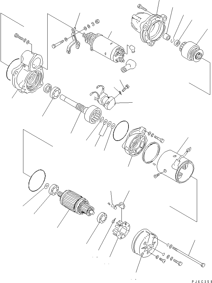 CENTER BRACKET A. KD1-23600-0101 KOMATSU