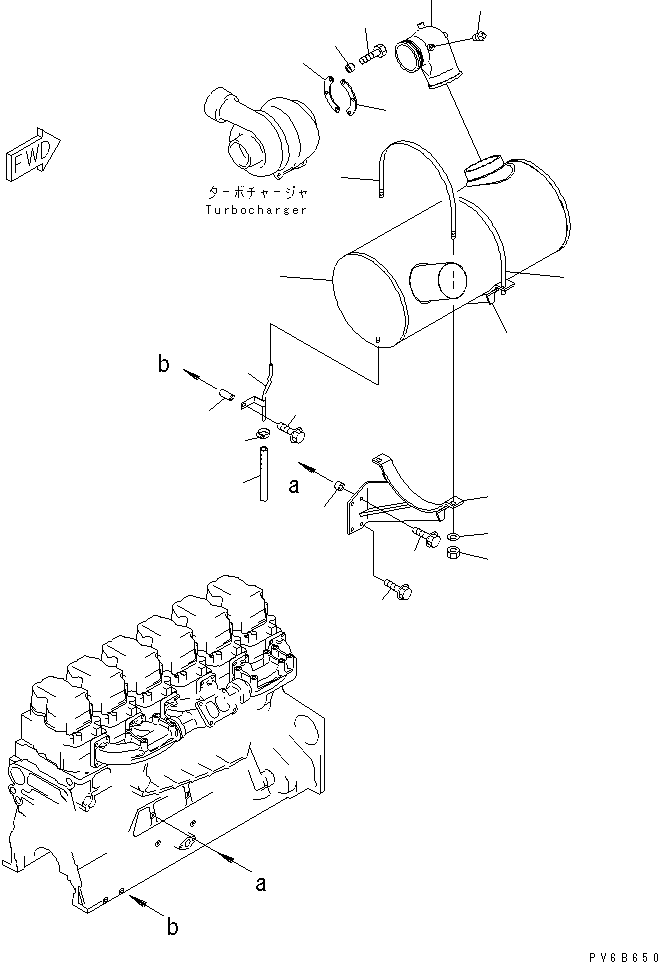 ELBOW,EXHAUST 6217-11-5521 KOMATSU