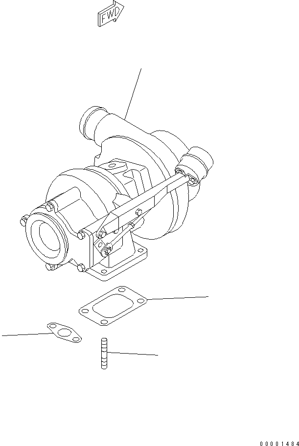 KIT,TURBOCHARGER 6737-82-8010 KOMATSU