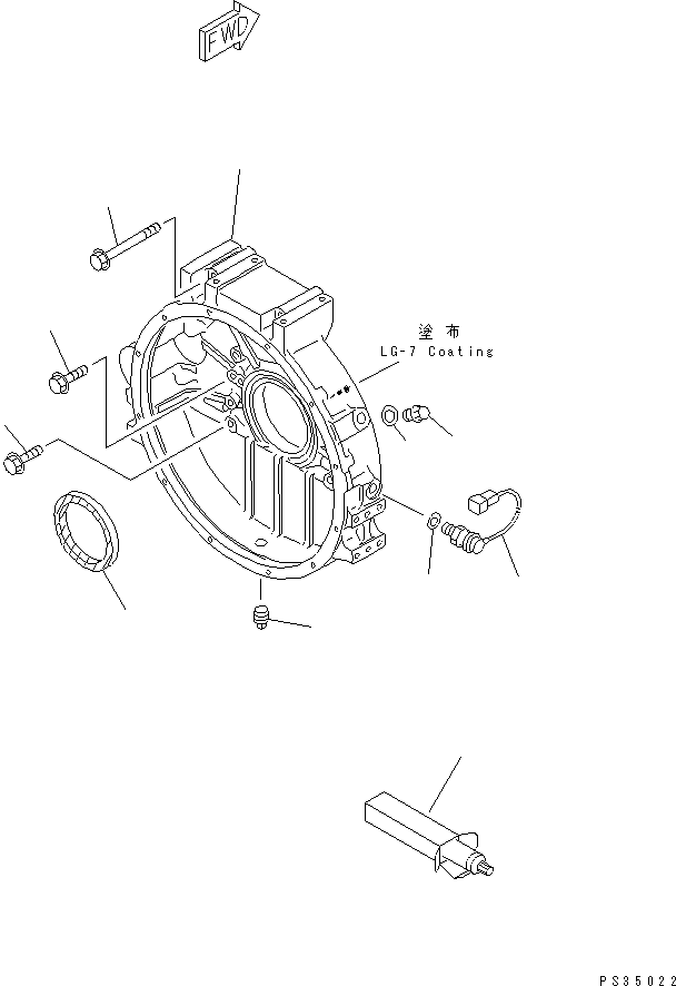 SEAL¤ REAR (K2) \0\6221-21-4521 KOMATSU