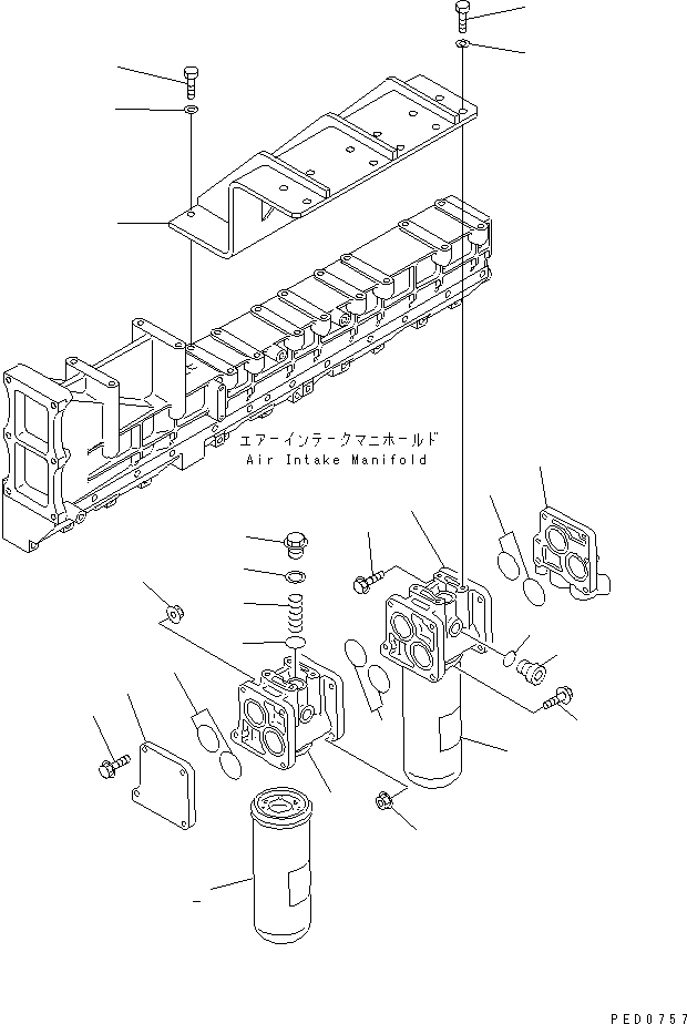 Уплотнительное кольцо круглого сечения \0\07000-E3050 KOMATSU