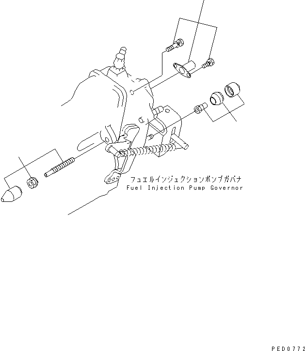 TAMPER PROOF KIT 6151-72-9120 KOMATSU