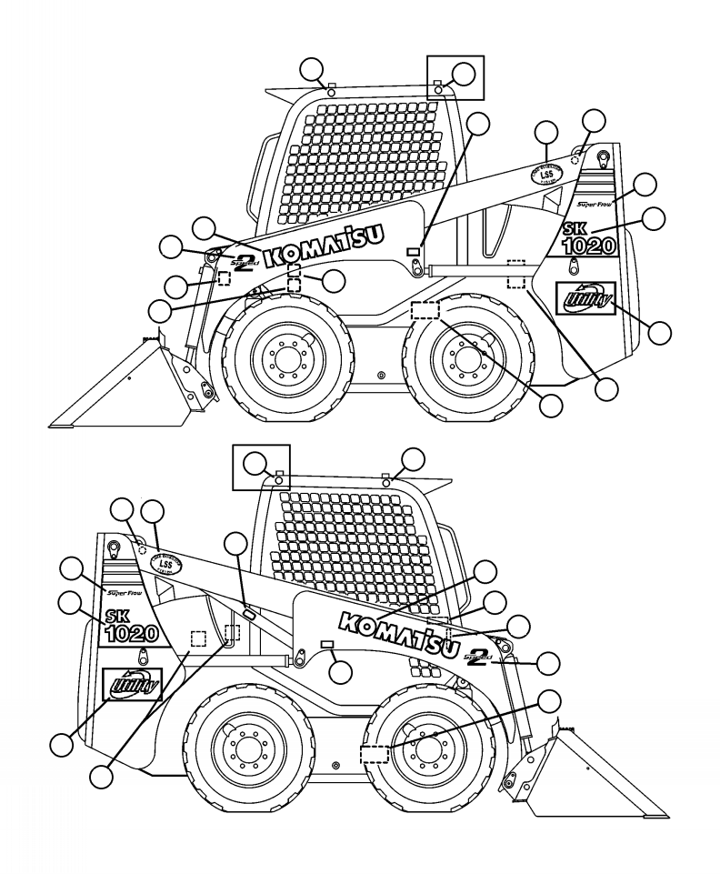 DO NOT OPERATE 312-61-4667 KOMATSU