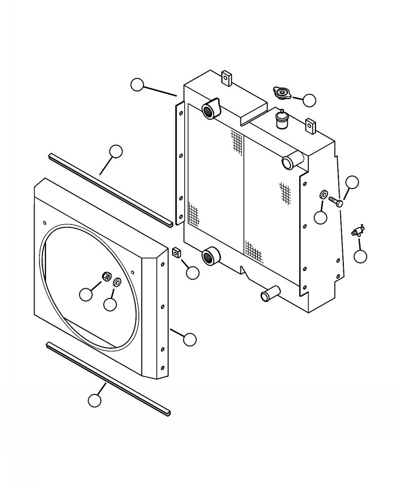 CORE, RADIATOR/COOLER 875-60-0048 KOMATSU