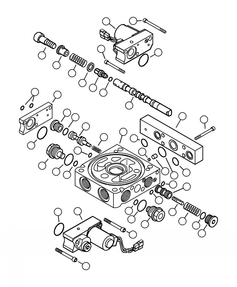 HOUSING, VALVE 723-11-21180 KOMATSU