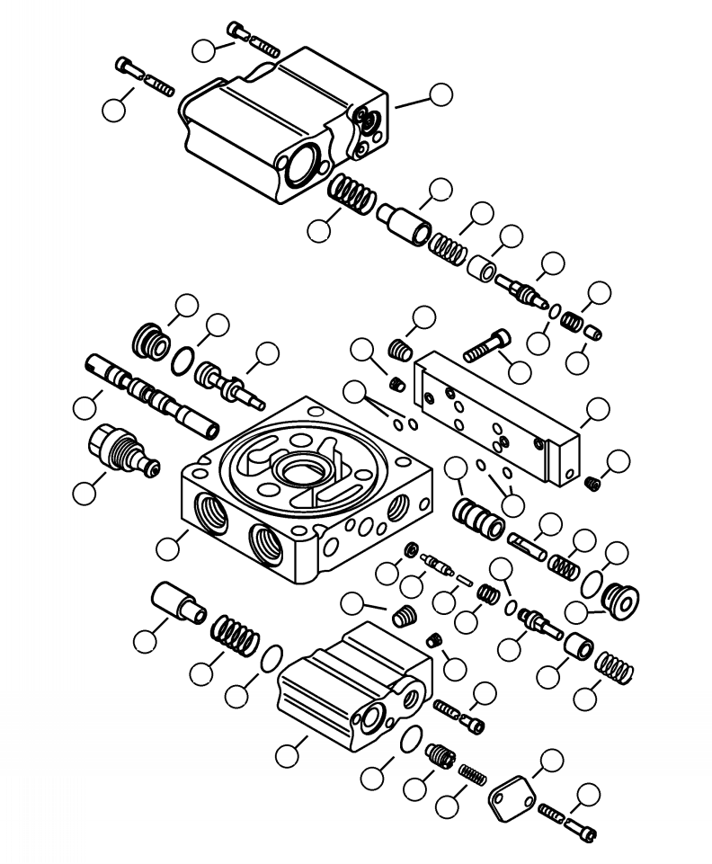 END, SPOOL 723-11-27140 KOMATSU