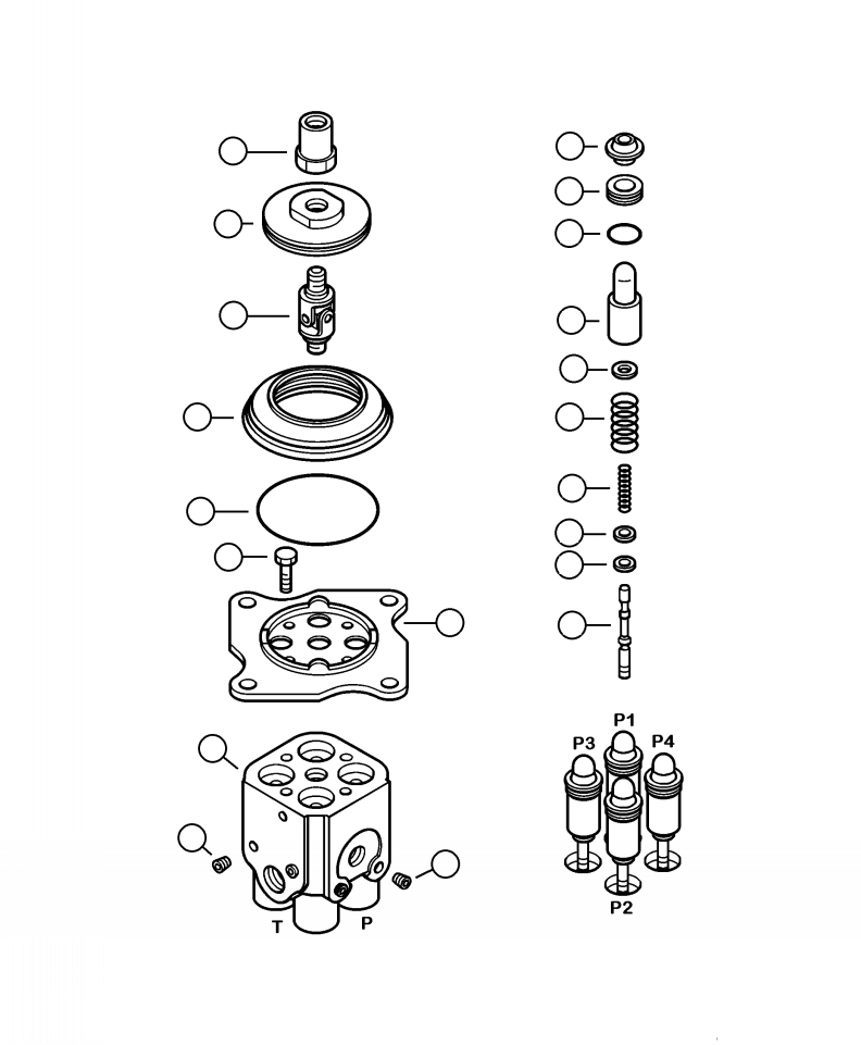 LOWER VALVE 702-16-03520 KOMATSU