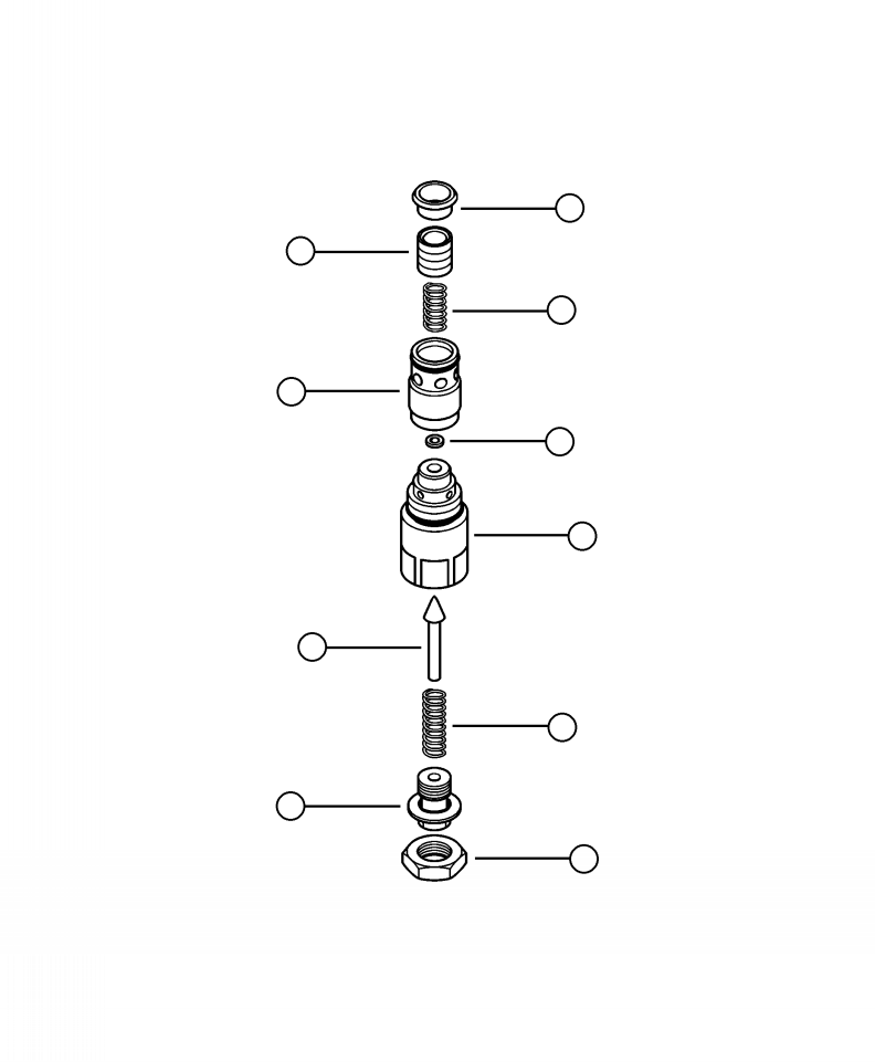 VALVE, CHARGE RELIEF 720-2T-03310 KOMATSU
