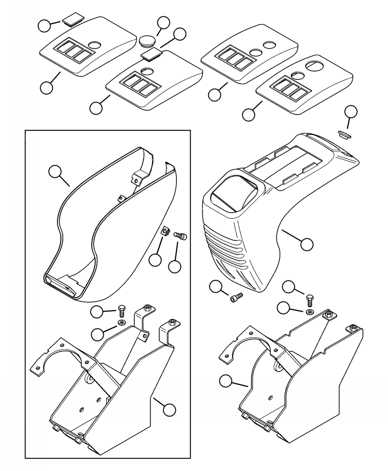 SUPPORT, LEFT 37C-43-18111 KOMATSU
