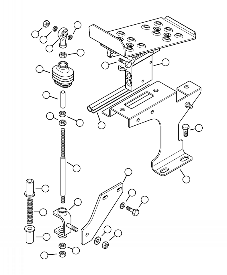 BRACKET, RIGHT 37A-54-A1880 KOMATSU