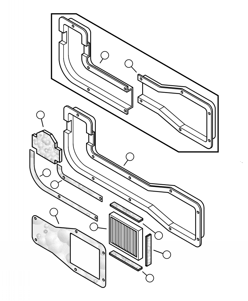 KIT, SEALING 2939-942-340 KOMATSU