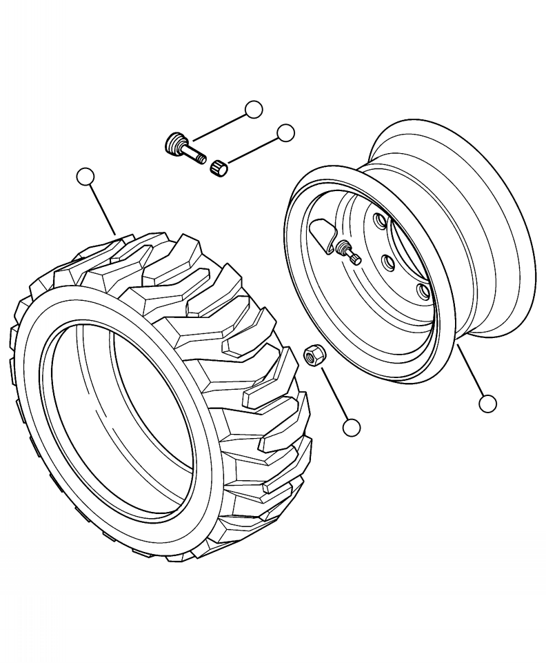 RIM, WHEEL 37C-30-A1110 KOMATSU