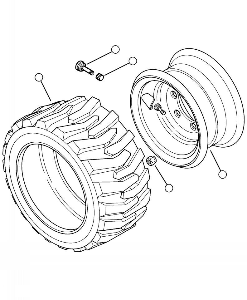 RIM, WHEEL 37C-30-A1420 KOMATSU