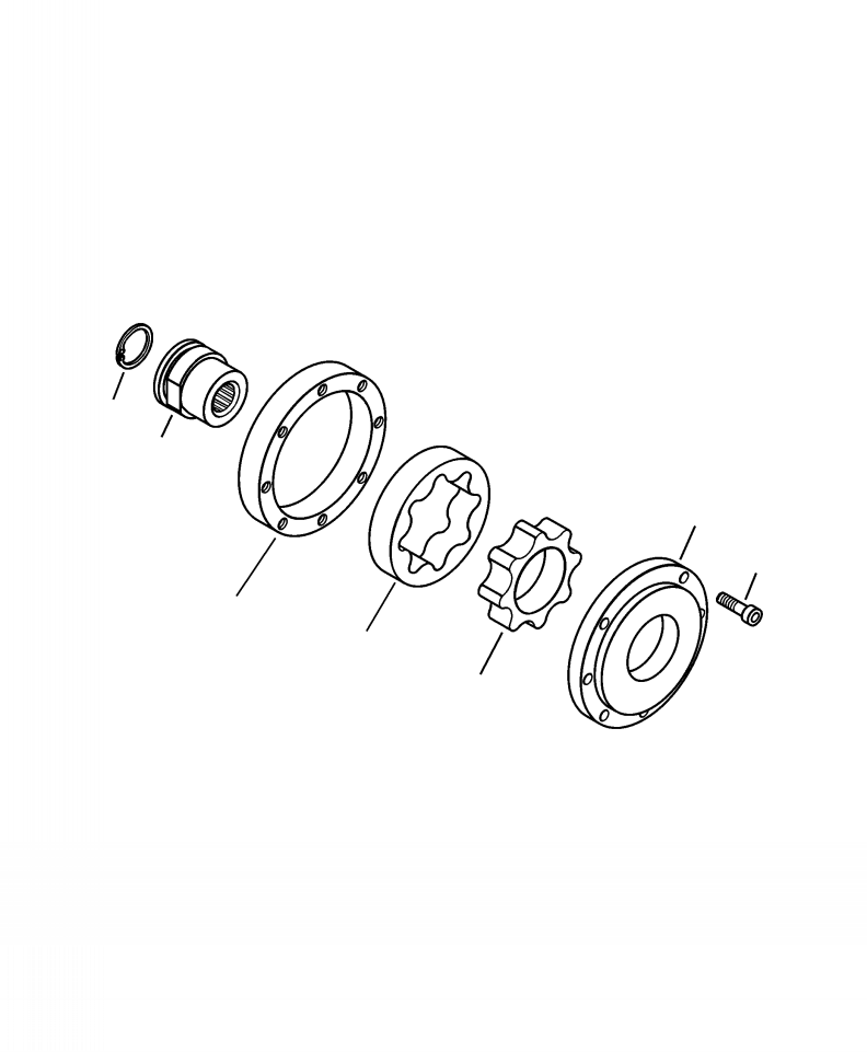 PUMP, ROTOR 720-2T-03610 KOMATSU