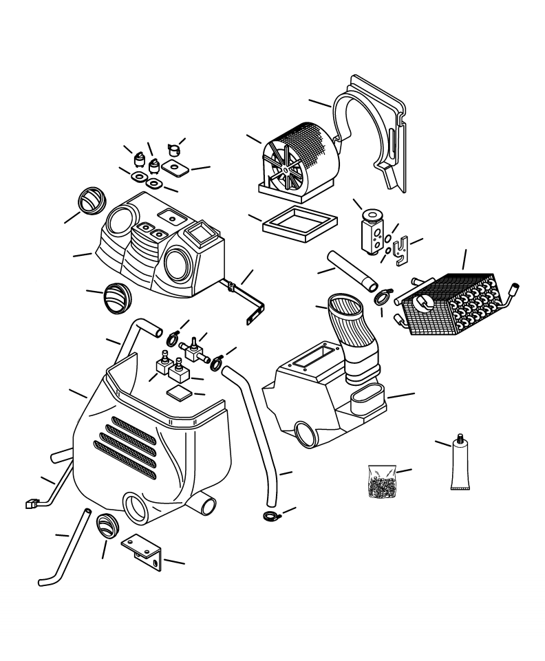 DECAL, HEATER 37A-54-150201 KOMATSU
