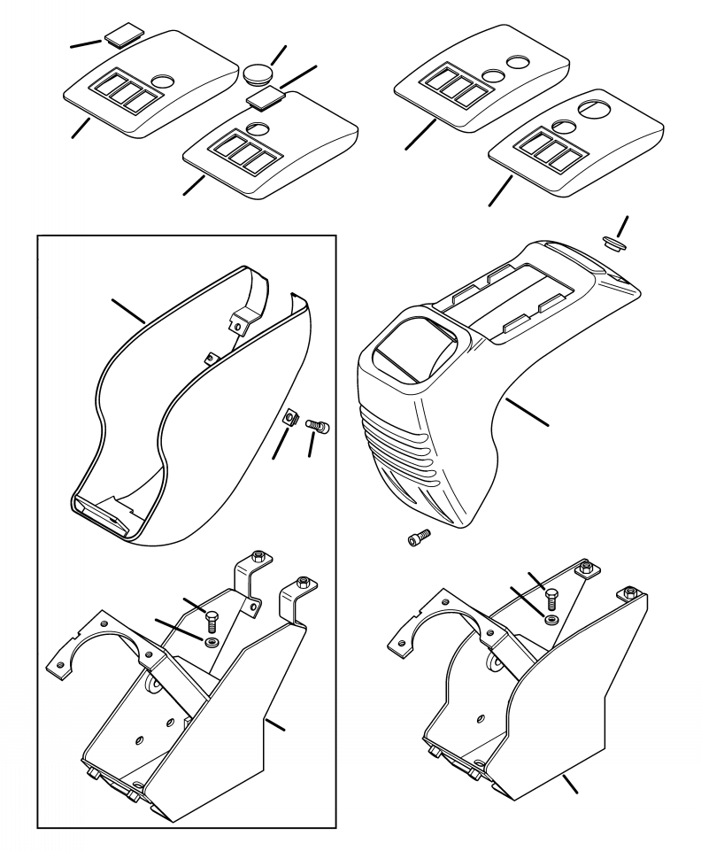 SUPPORT, LEFT 37C-43-18110 KOMATSU