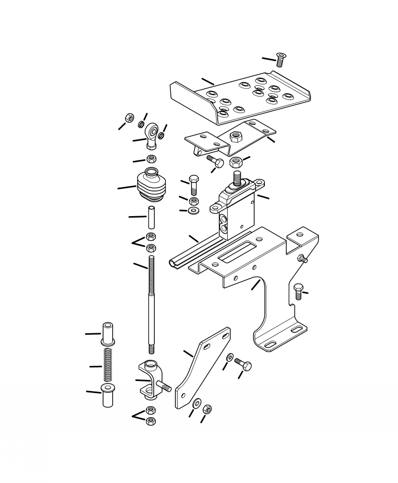 BRACKET, RIGHT 37C-54-A1820 KOMATSU