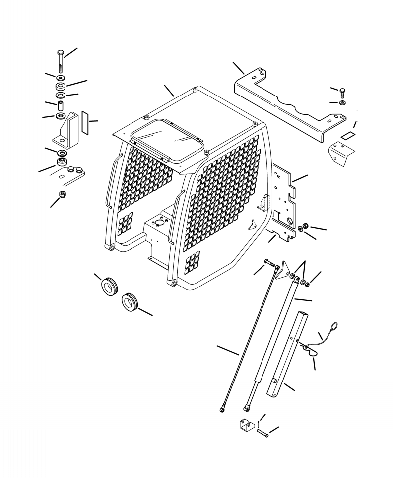 INSERT, BOLT 802-35-0002 KOMATSU