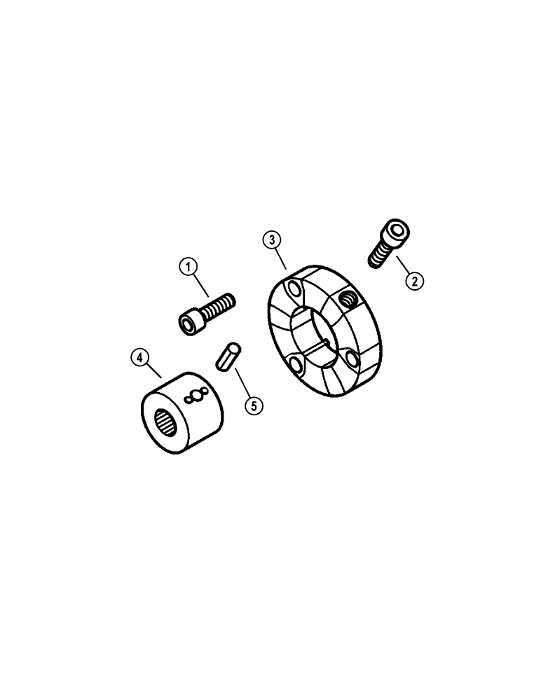 COUPLER, STEEL 3F3-00-4603 KOMATSU
