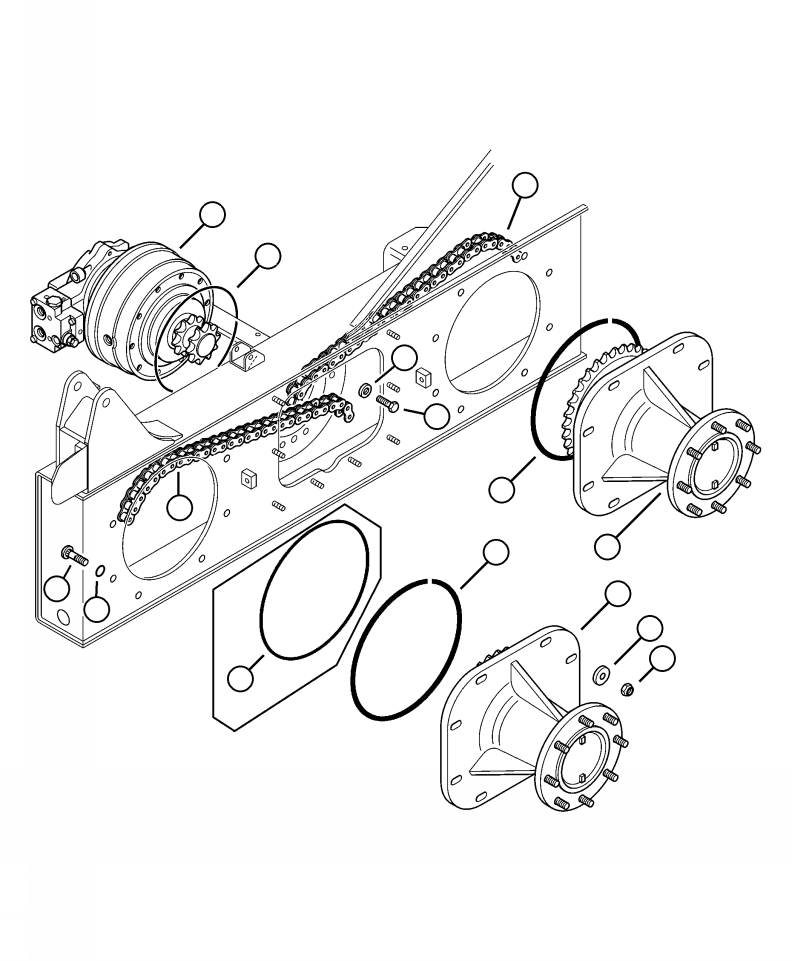 O-RING, CUT 2939-22-1180 KOMATSU