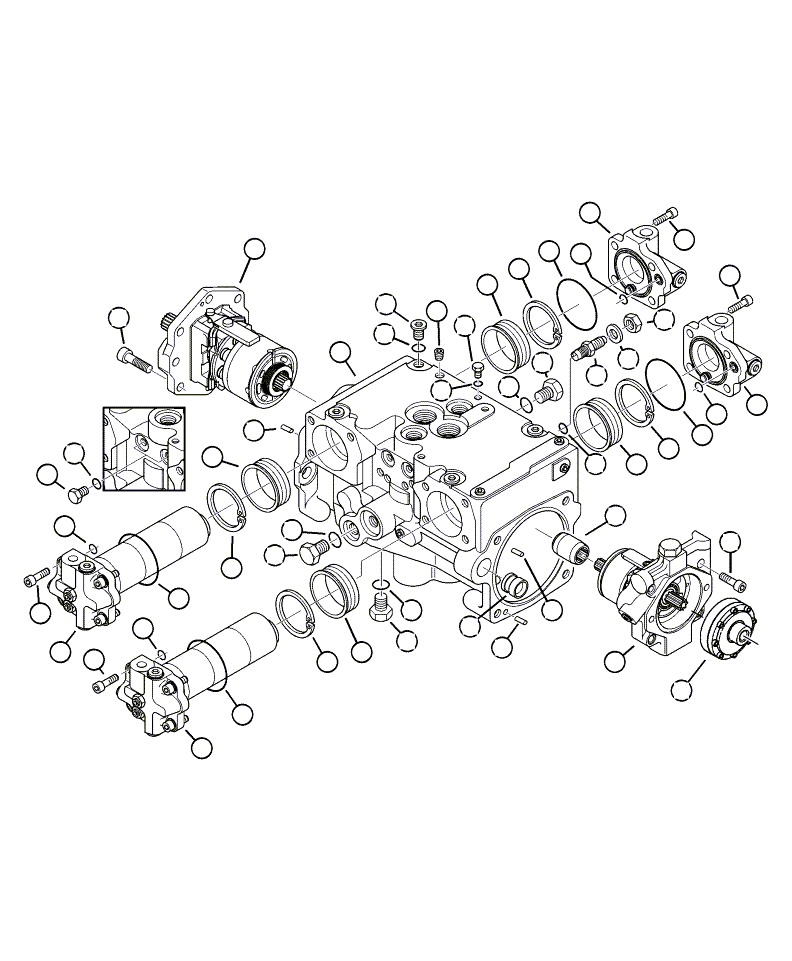 PUMP, SUB 720-2T-01016 KOMATSU