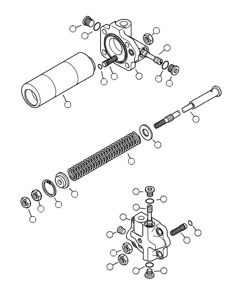 PISTON, ACTUATOR 720-2T-14111 KOMATSU