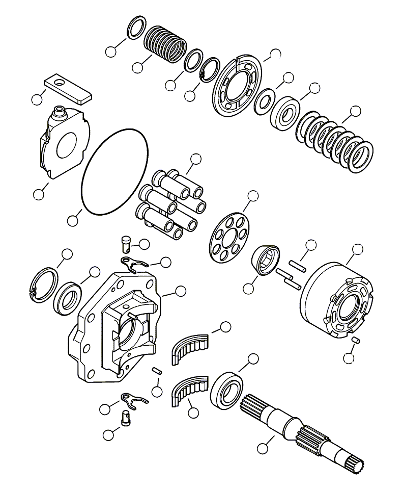 Вал 708-1T-12110 KOMATSU