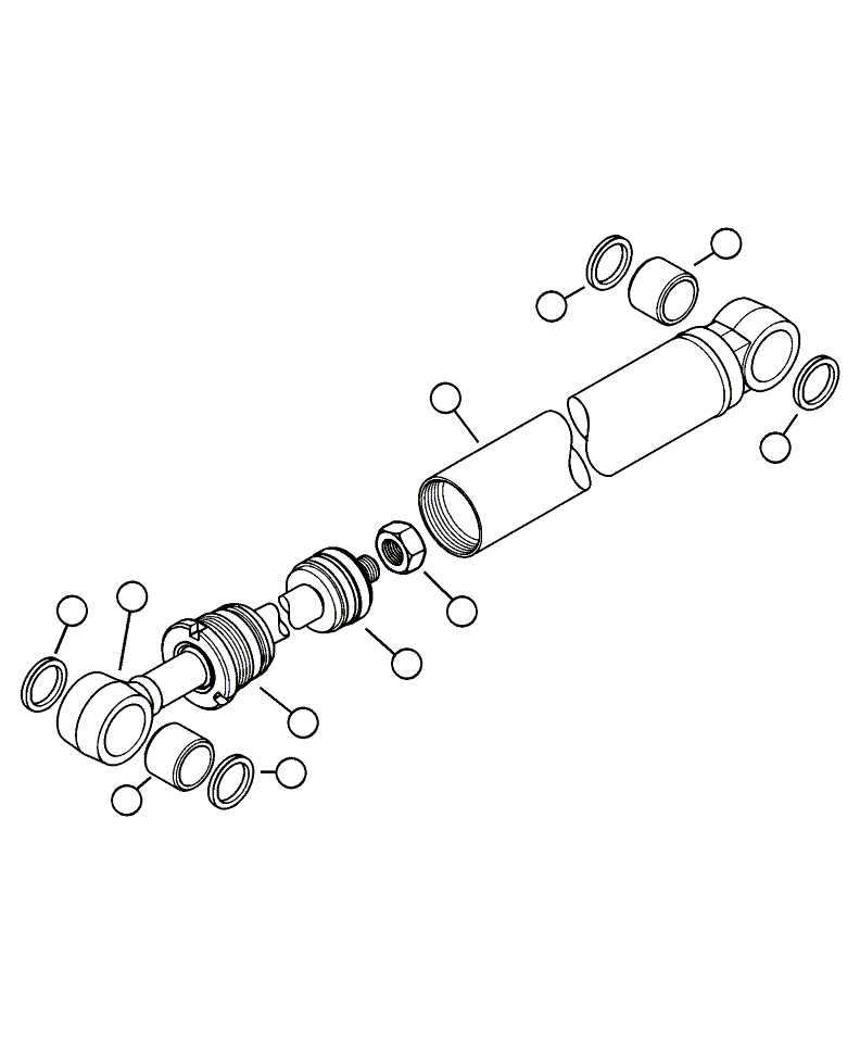 BUSHING, BARREL Y3F-05-82621 KOMATSU