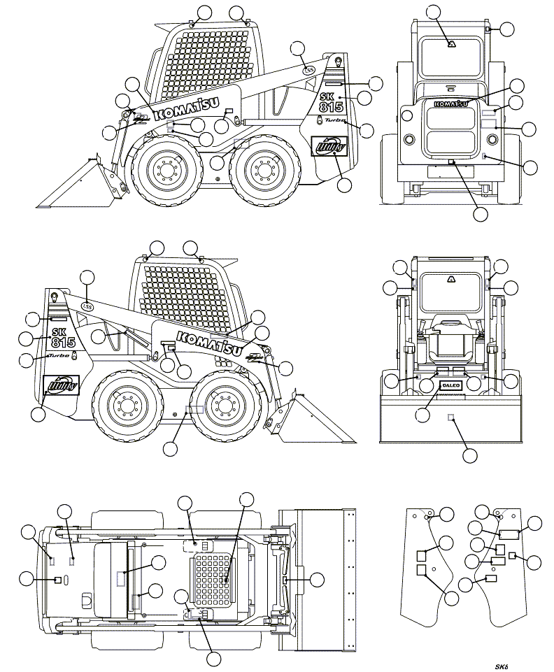 ANCHOR POINT 22D-98-11860 KOMATSU