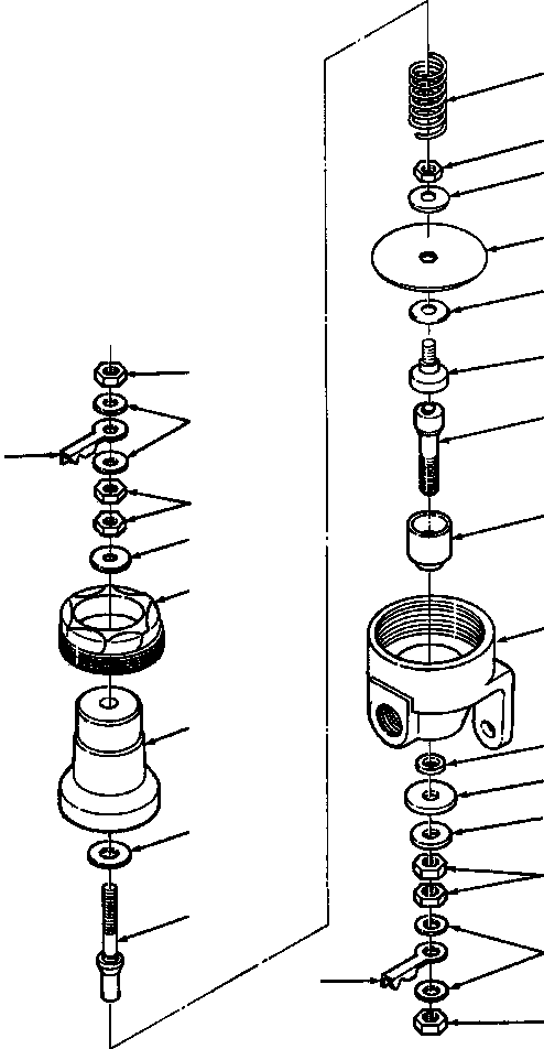 INDICATOR, LOW PRESSURE 157 510 KOMATSU