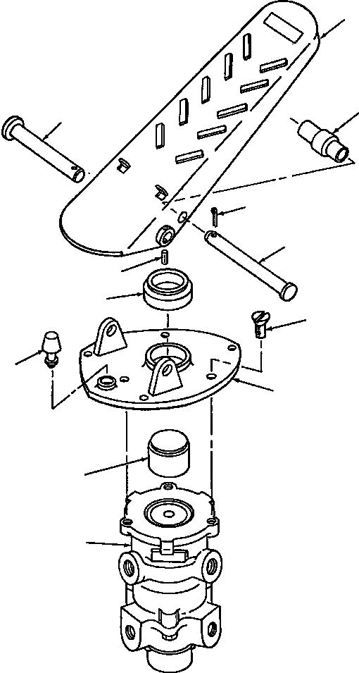 SCREW, FLAT HEAD MACHINE 133 837 KOMATSU
