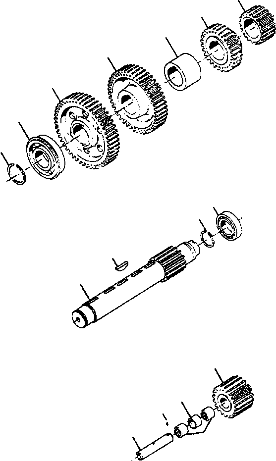 Шпонка сегментная 134 101 KOMATSU