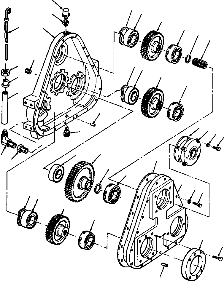 Щуп уровня масла 134 807 KOMATSU